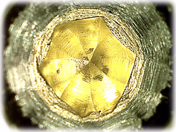 Вид на иглу со стороны вершины