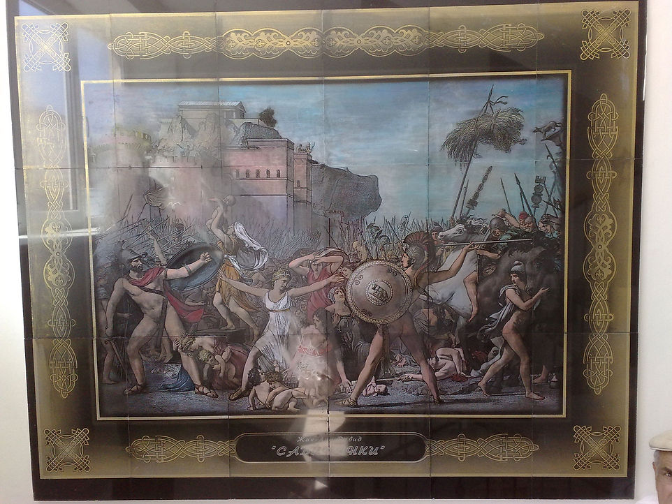 Образец цветной гравюры