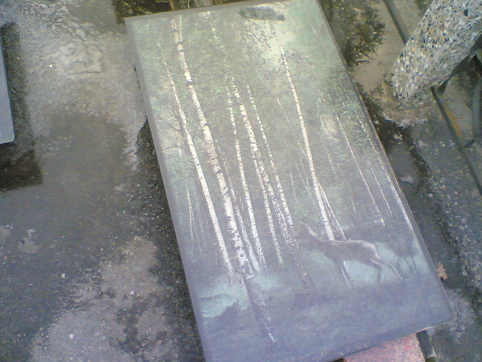 Образец цветной гравюры