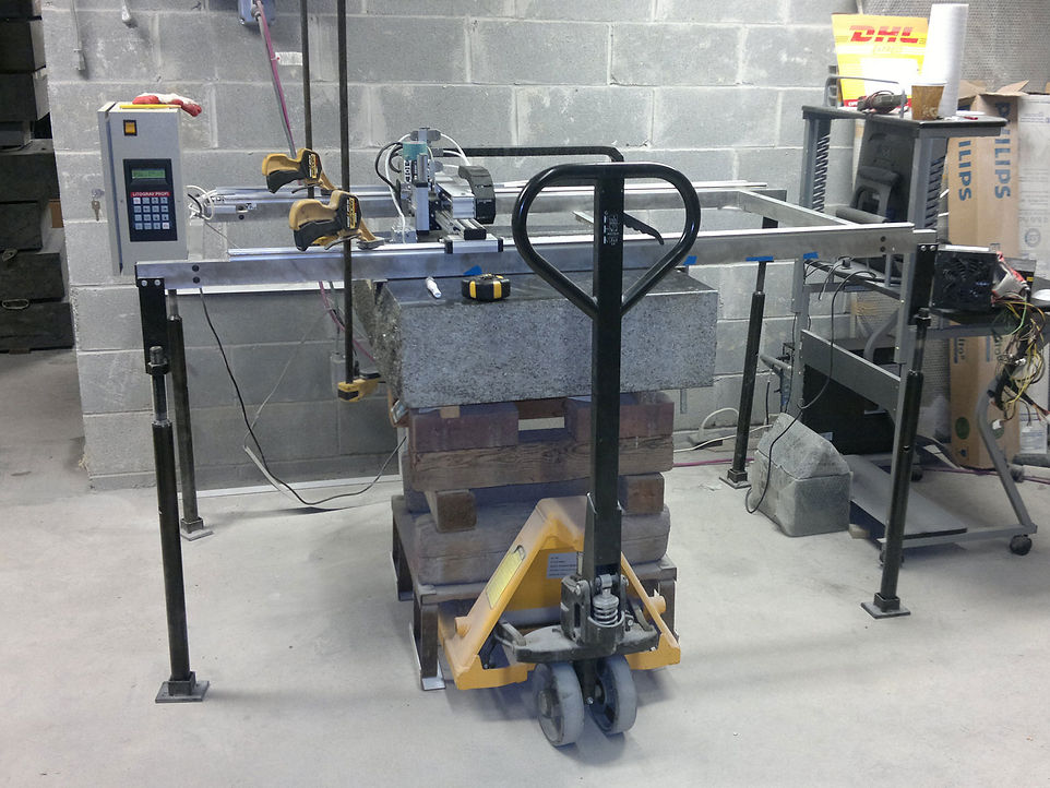 Станок САУНО в работе