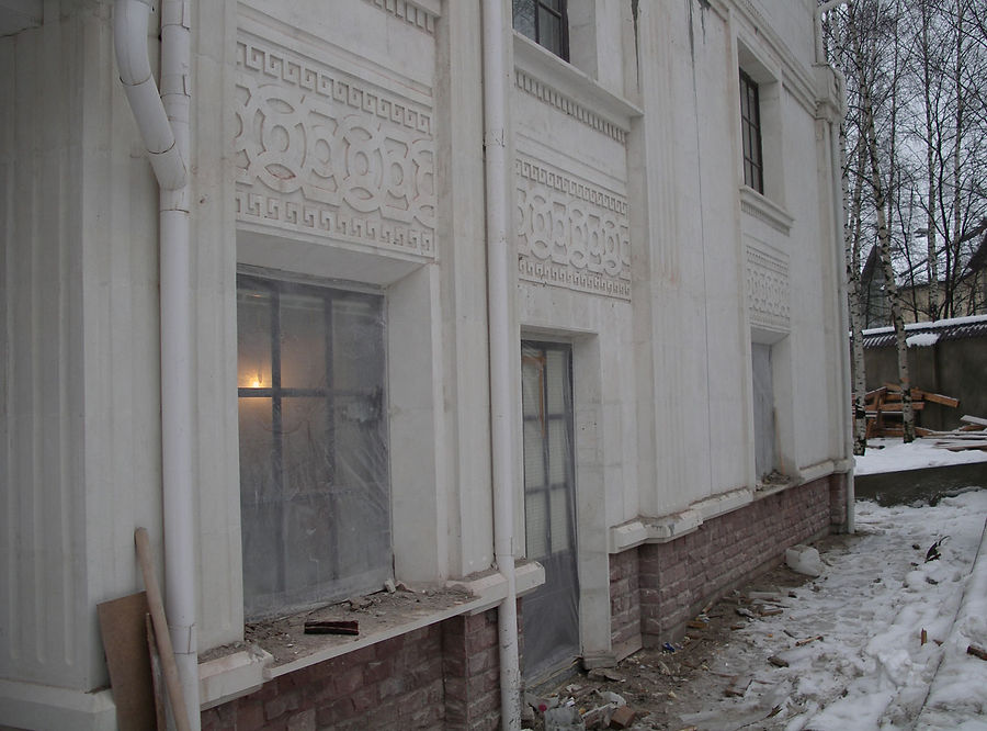 Наружная отделка и интерьеры