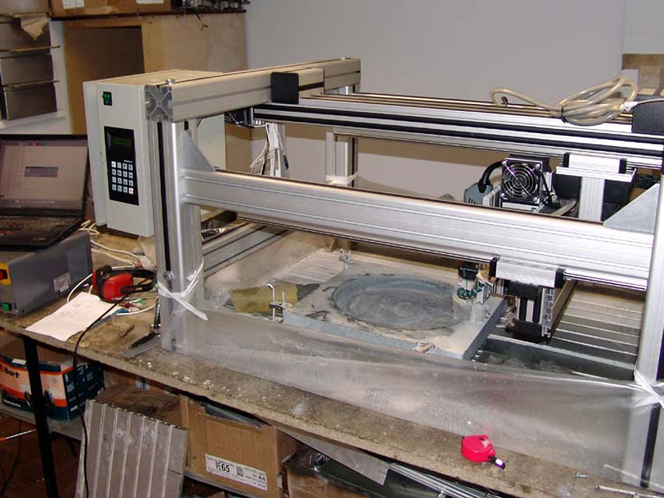 Фрезерные работы на граните