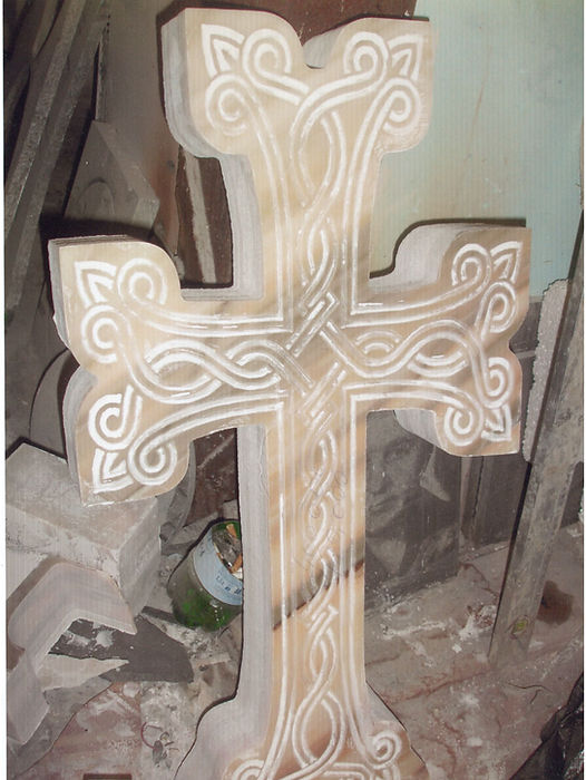 Резка мрамора по контуру