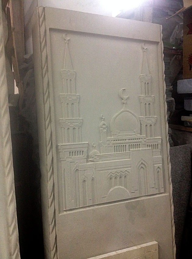 Фрезерные работы на мраморе