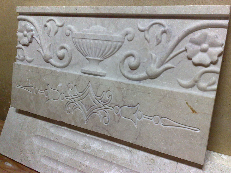 Фрезерные работы на мраморе