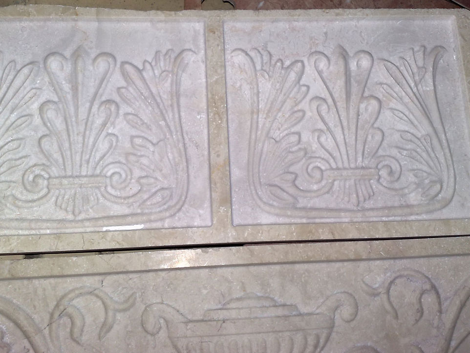 Фрезерные работы на мраморе