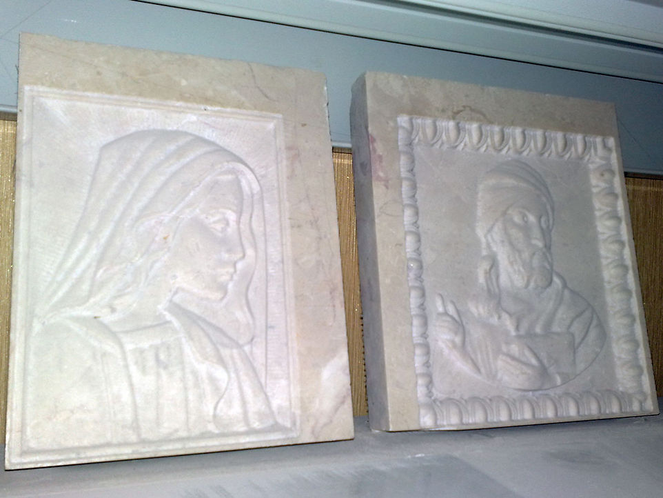 Фрезерные работы на мраморе