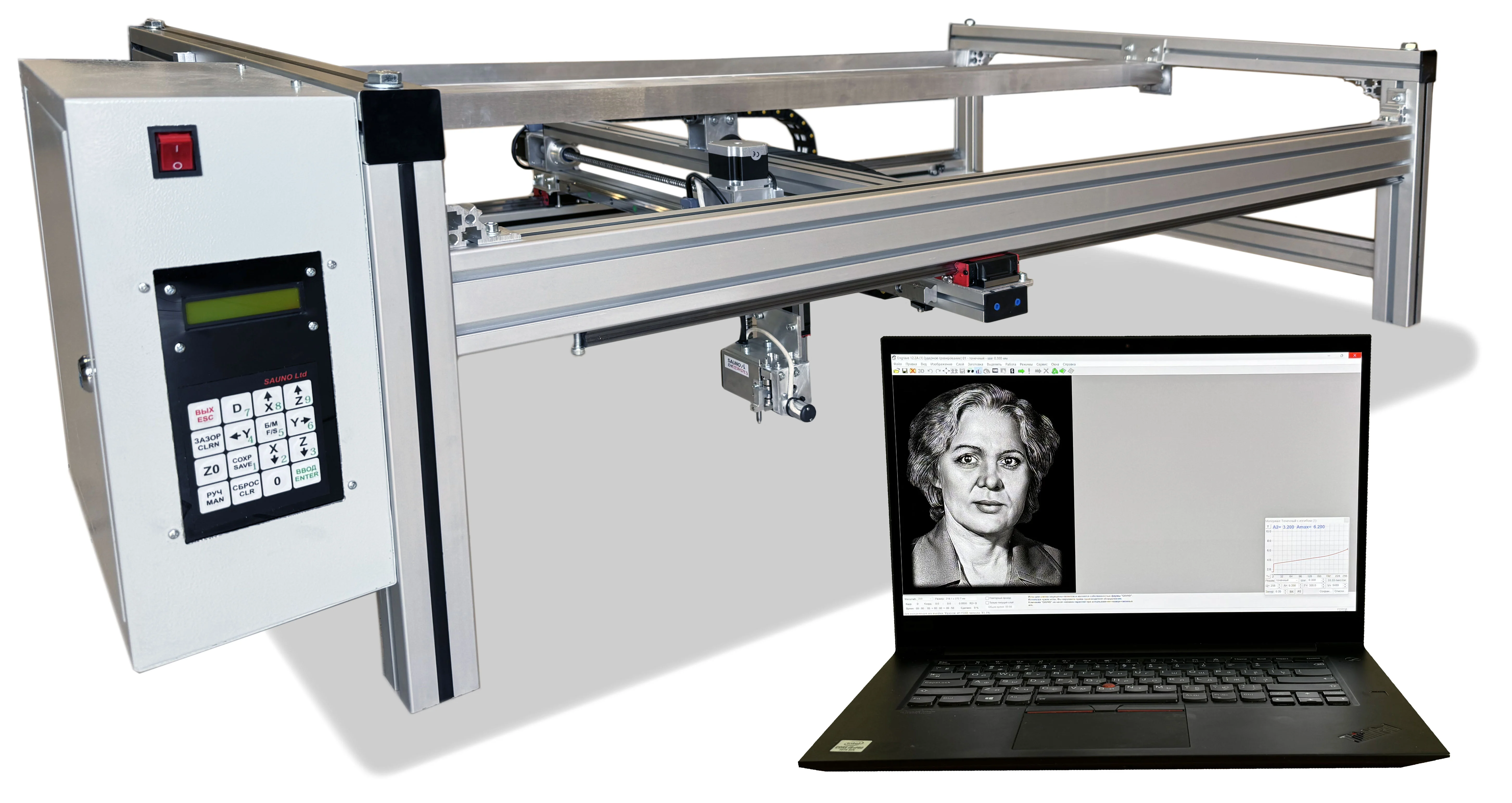 График-3К с компьютером