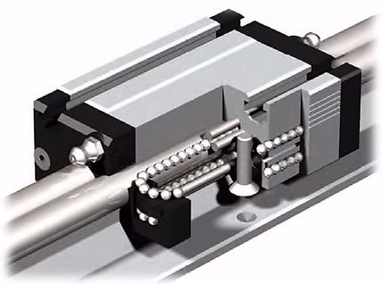 Линейная направляющая и слайд-блок